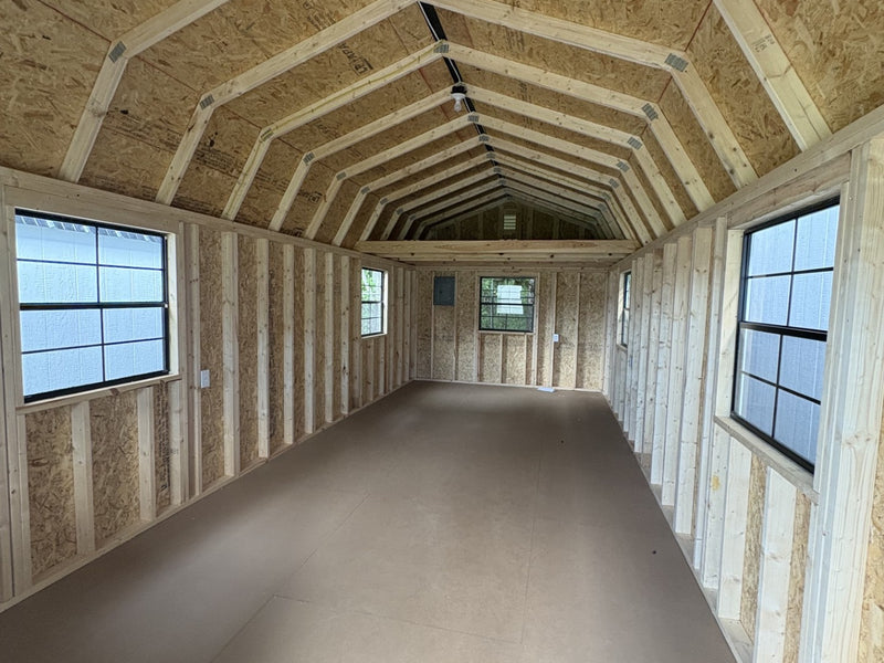 12x32 Lofted Barn Cabin