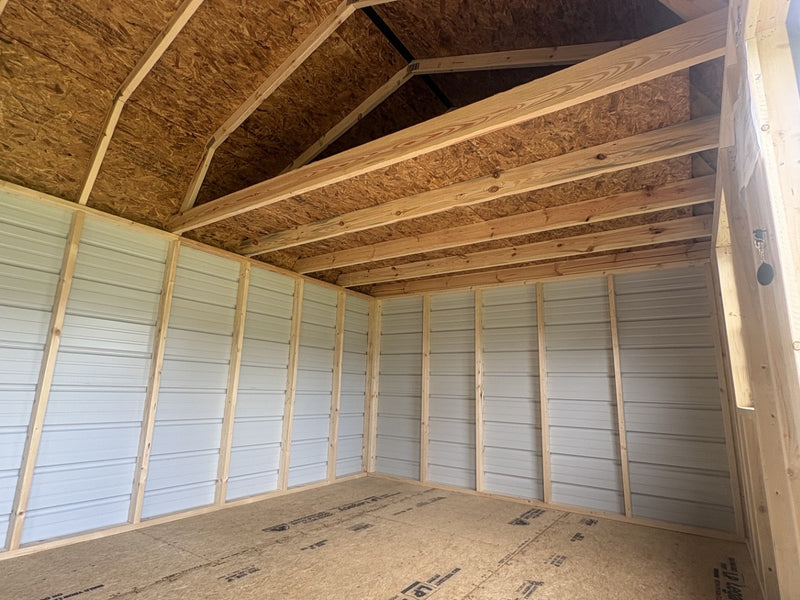 12x24 Metal Lofted Barn