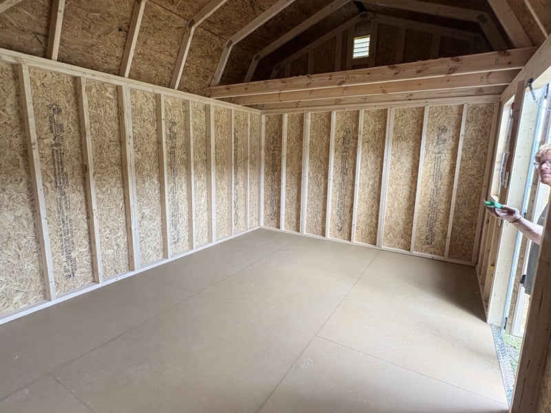 12x16 Side Lofted Barn