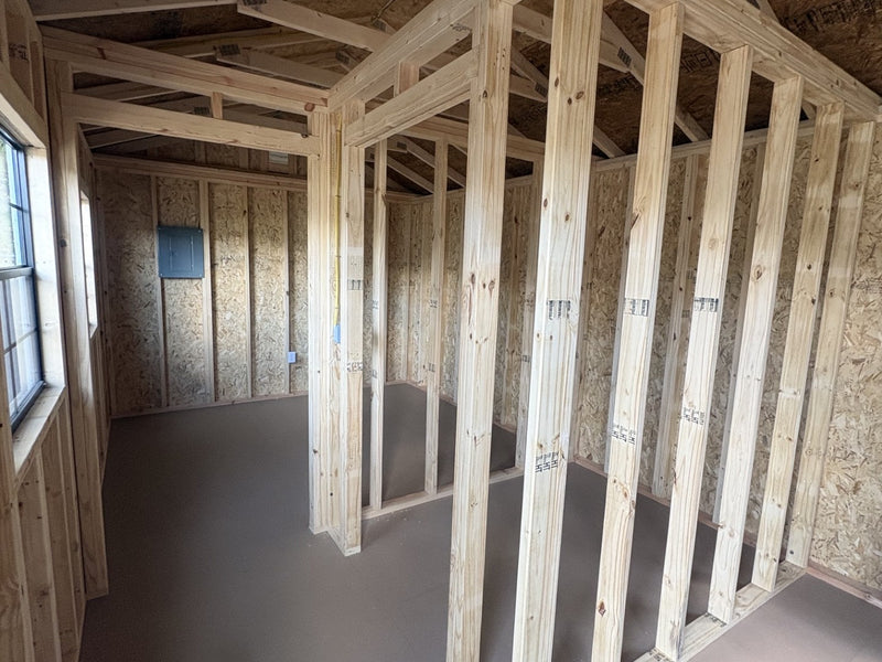 12x36 2 Bed 1 Bath Tiny Home Shell