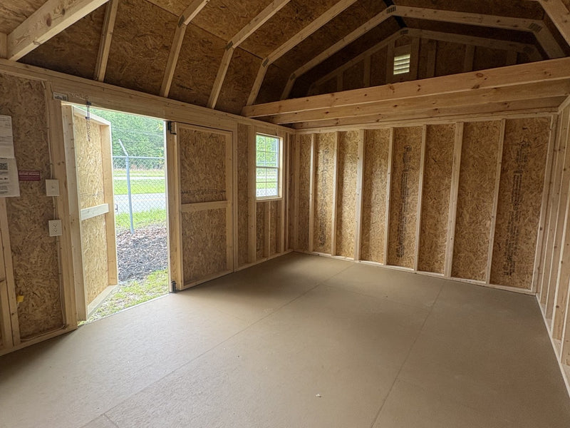 12x16 Side Lofted Barn