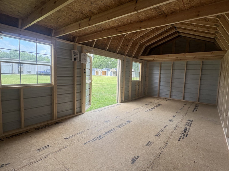 12x24 Metal Lofted Barn