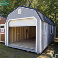 Outland Trailers 12x24 lofted garage with metal siding and double doors, ideal for storage and workshop space.