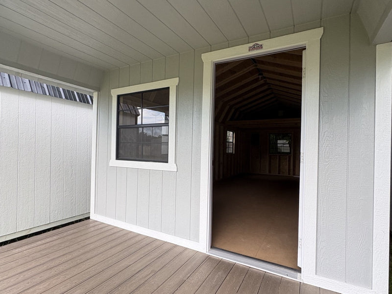 12x32 Lofted Barn Cabin