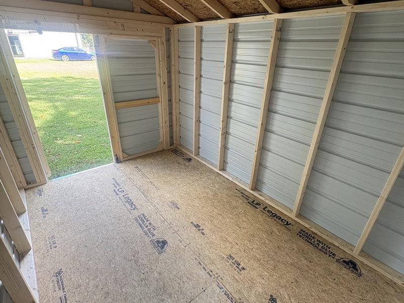 8x12 Metal Utility Shed
