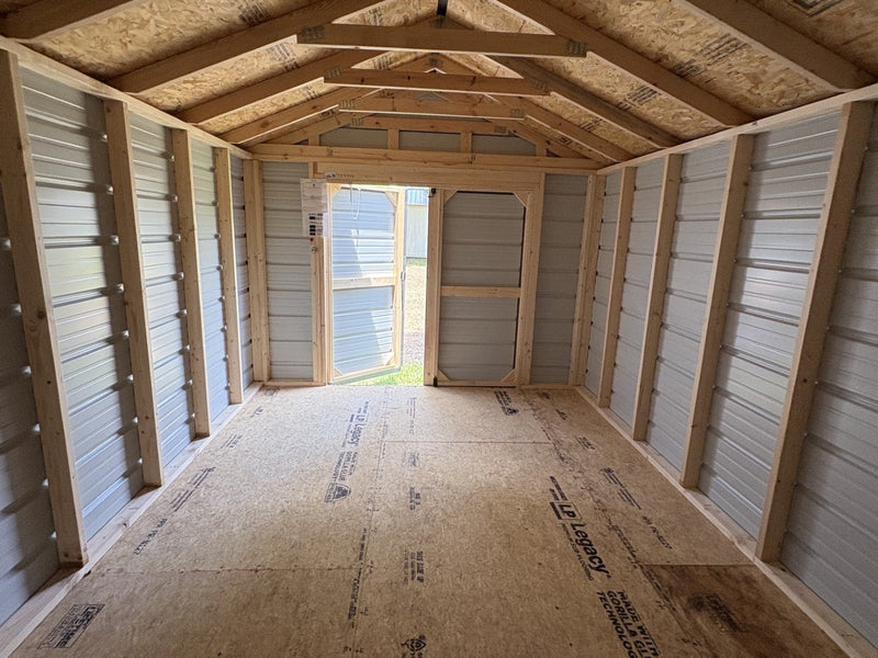 10x16 Metal Utility Shed
